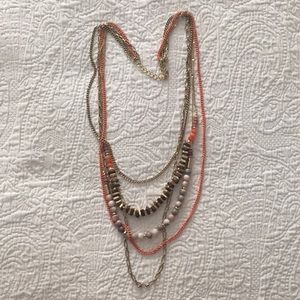 Anthropologie beautiful layered necklace